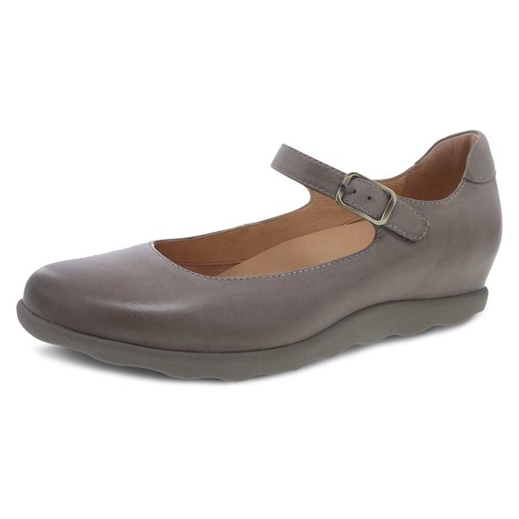 Dansko Women's Marcella Slip-on Mary Jane Dress Shoes, Grey, 9.5-10 - Picture 1 of 1